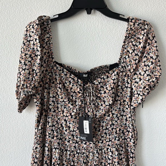 Paige azul print mini dress in M - Picture 3 of 7